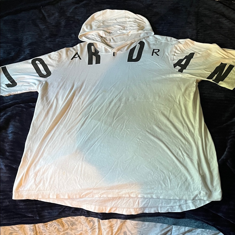 Authentic Air Jordan Hooded T shirt XL